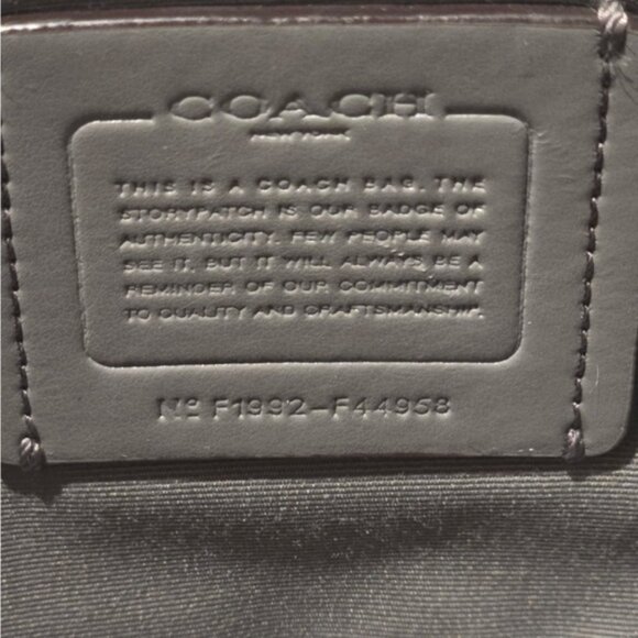 Coach Crossgrain Leather Surrey Carryall (EUC) - Picture 7 of 7